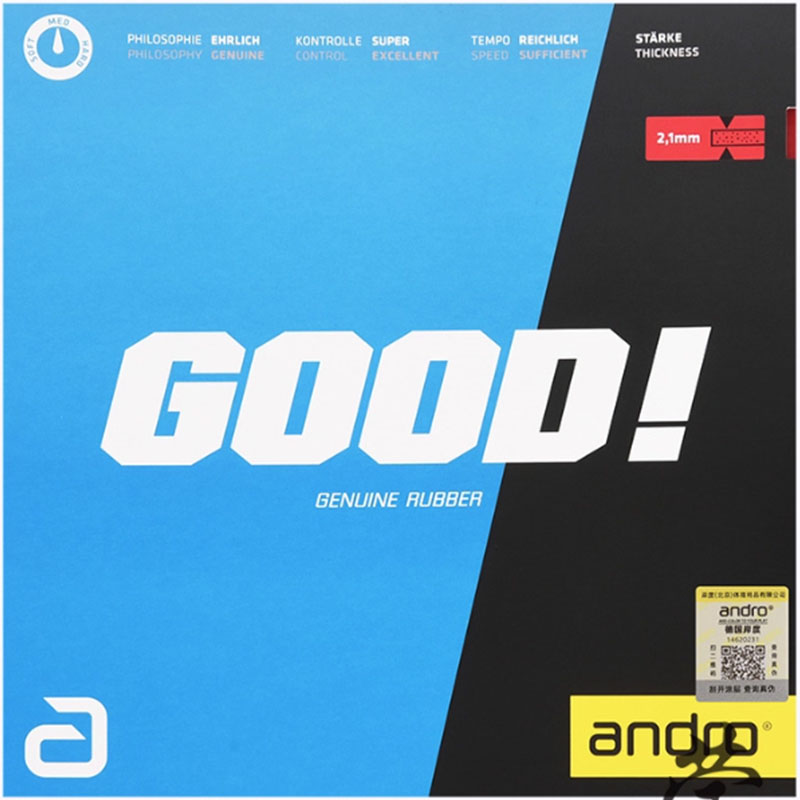 Table Tennis Bat - Guma do tenisa stołowego Andro GOOD,