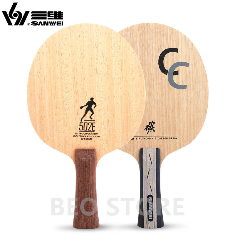 Table Tennis Review - SANWEI CC 502E 5-warstwowe drewno +