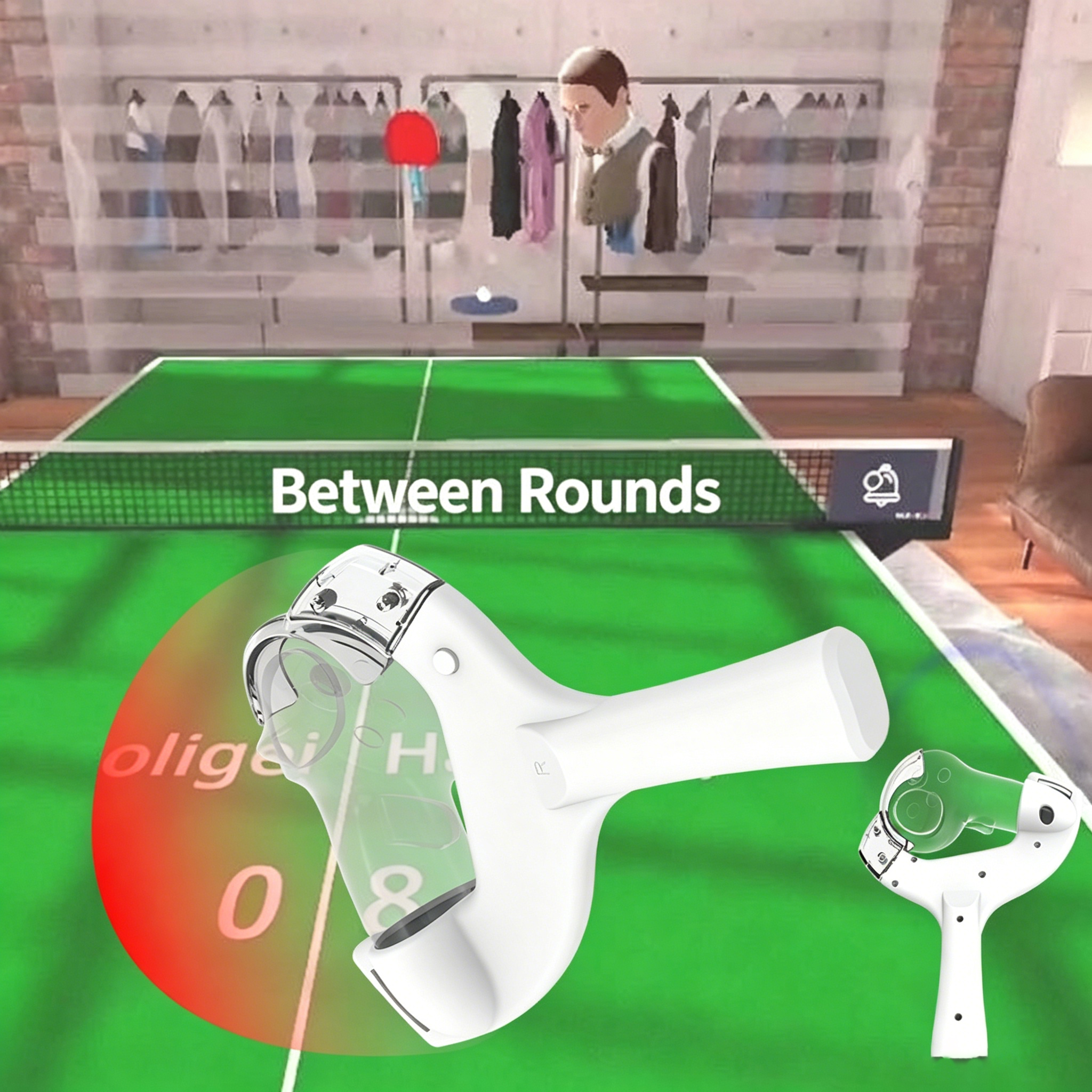 Table Tennis Vr - Ulepszony uchwyt do tenisa stołowego o