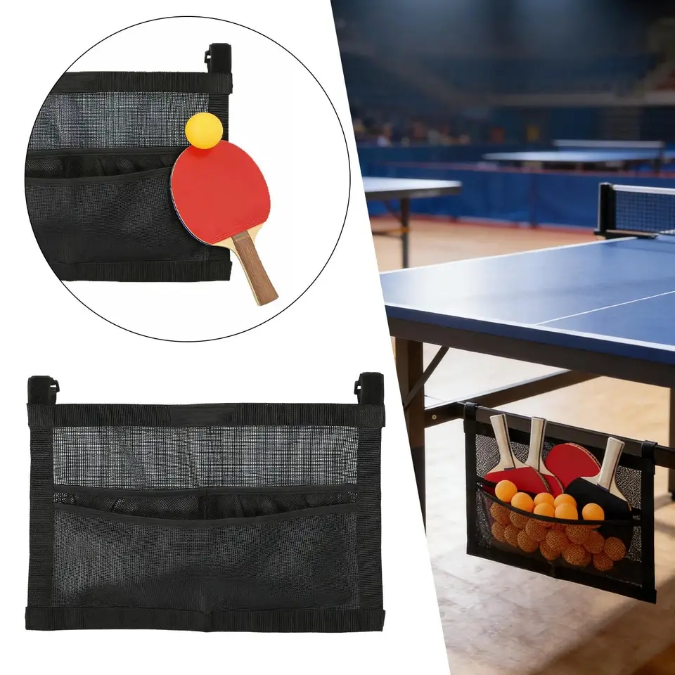 Table Tennis Backhand - Nowy siatkowy pojemnik na piłeczki do