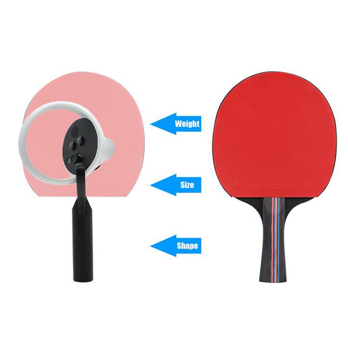 Uchwyt na rakietkę do tenisa s – Table Tennis Vr recenzja i cena