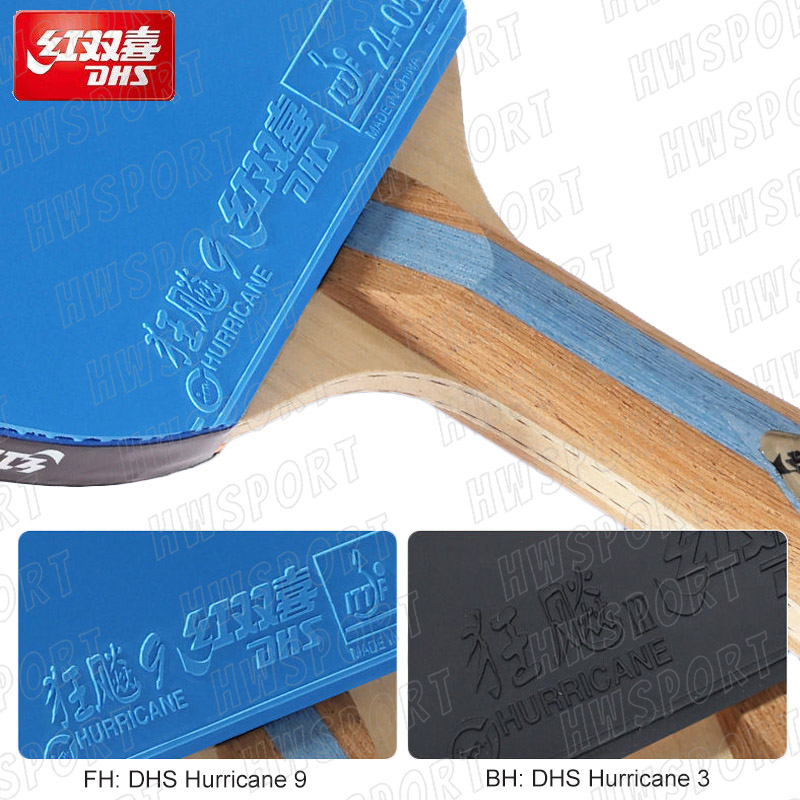 DHS 6 gwiazdek kolor rakieta d – Table Tennis Backhand recenzja i cena