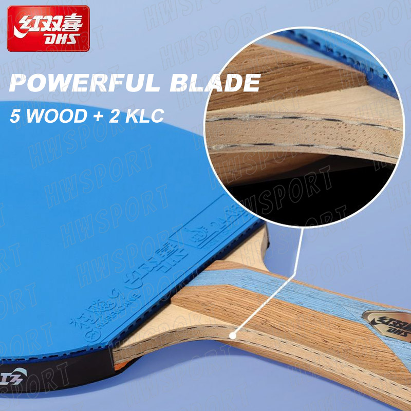 DHS 6 gwiazdek kolor rakieta d – Table Tennis Backhand recenzja i cena