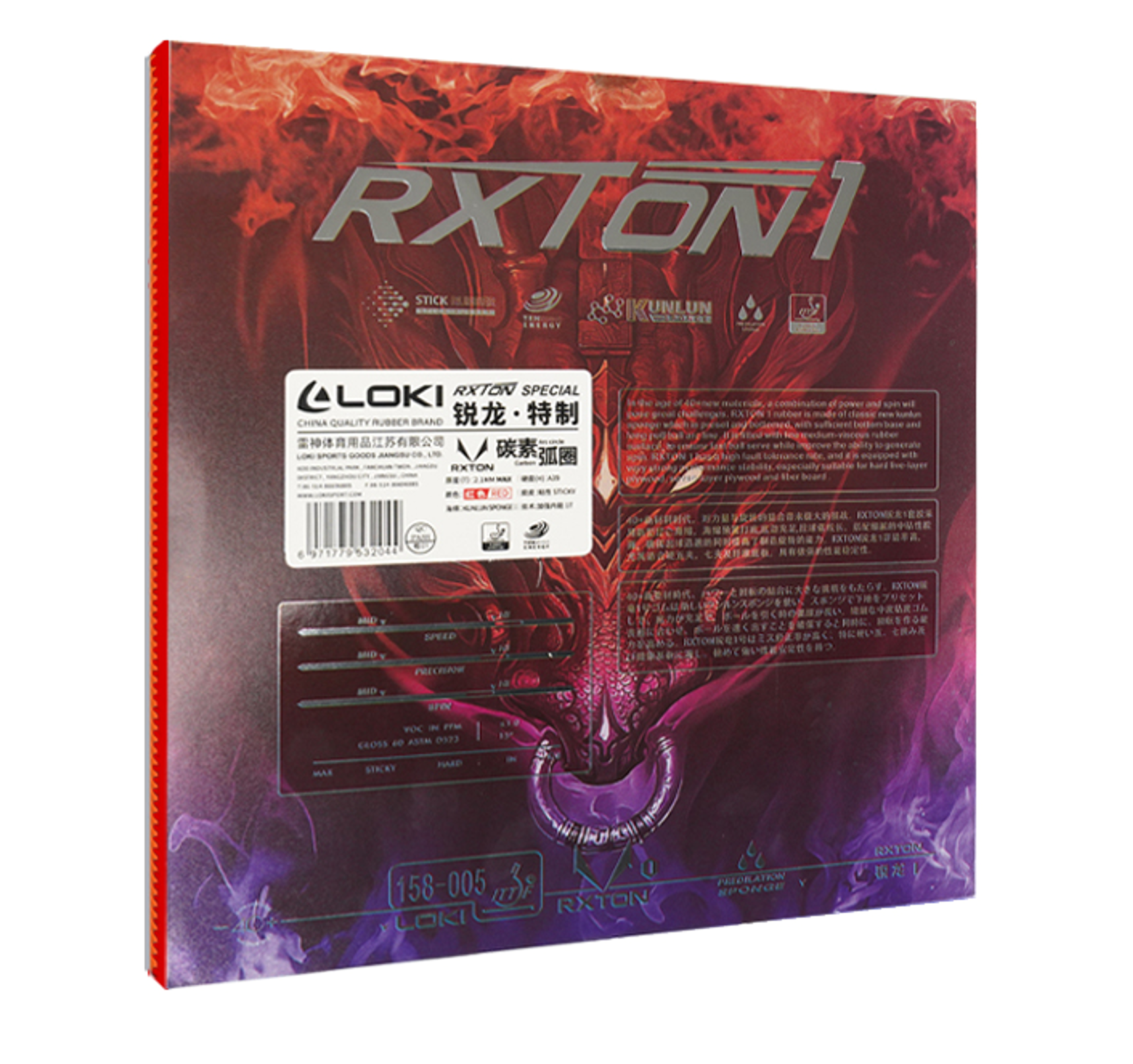 LOKI RXTON 1 Oryginalna Guma d – Table Tennis Vr recenzja i cena