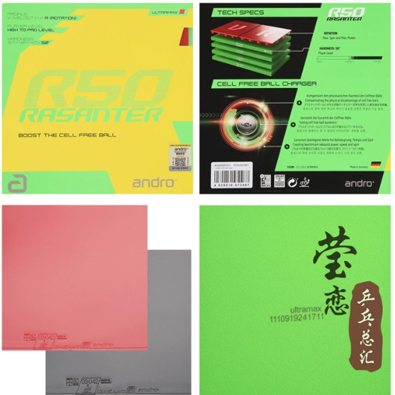 Guma do tenisa stołowego Andro – Table Tennis Bat recenzja i cena