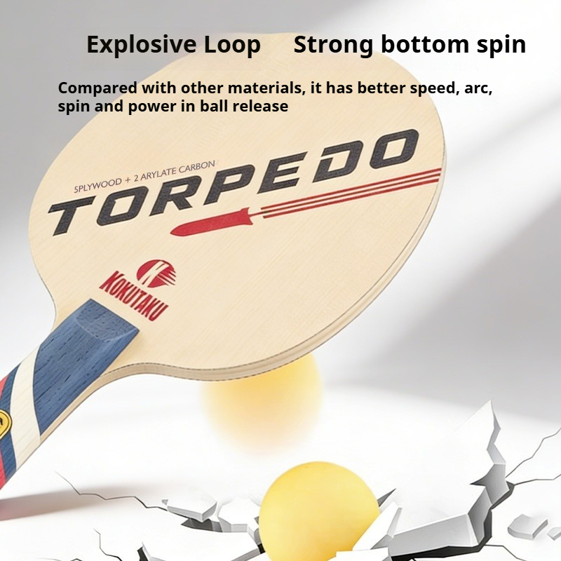 KOKUTAKU TORPEDO Rakietka do t – Table Tennis Bat recenzja i cena